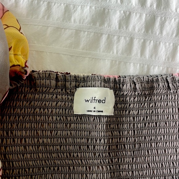 Aritzia Wilfred Floral Villa Dress - Picture 8 of 8